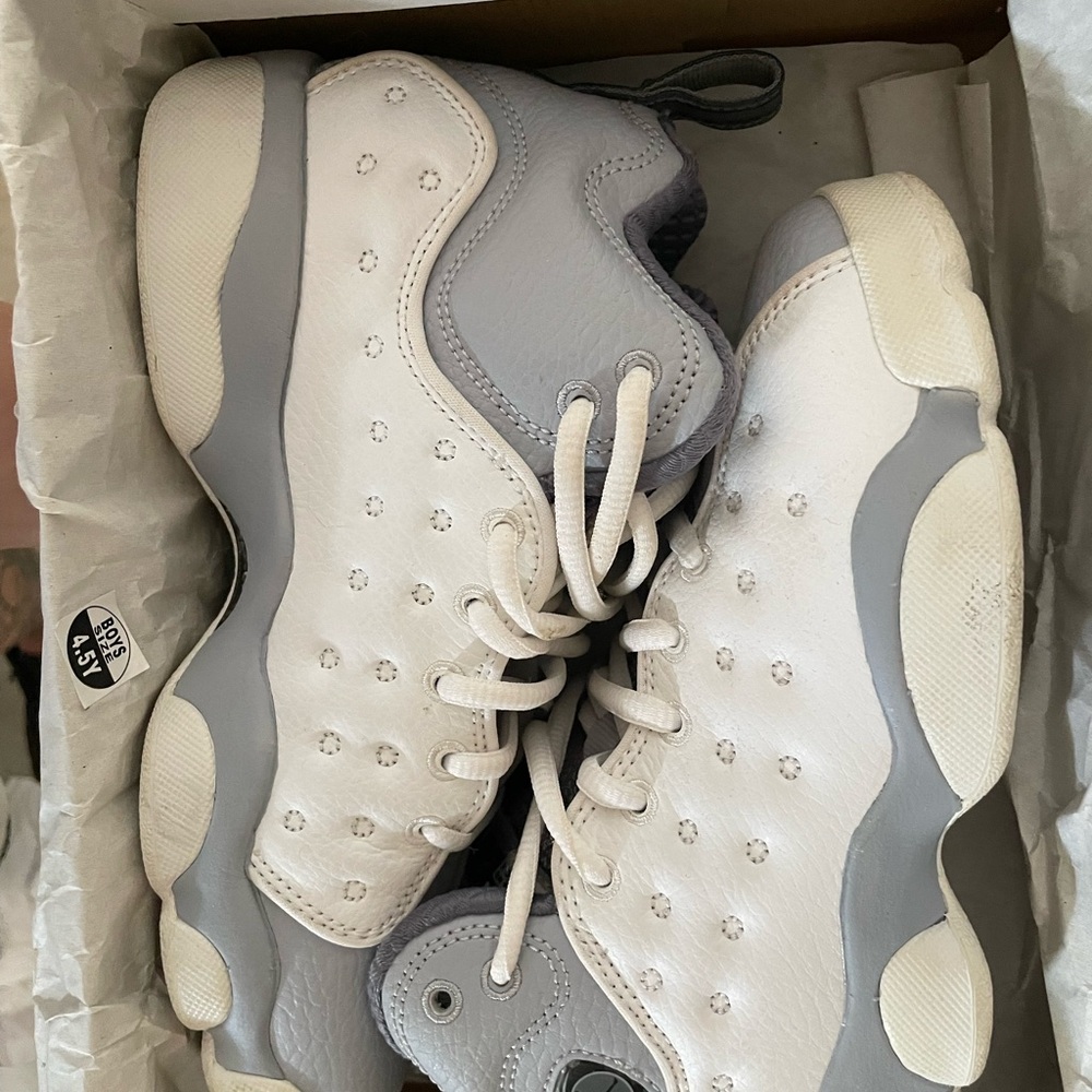 Jordan Kids JumpMans White Gray